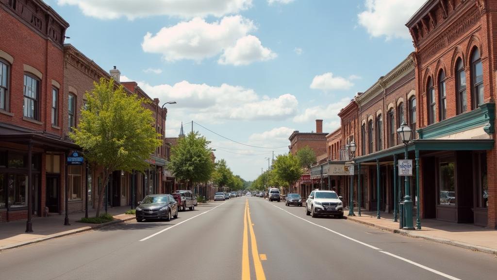 Anson Texas historic main street - serving our historic community